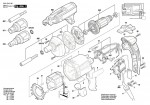 Bosch 3 601 D45 2P0 GSR 6-60 TE Drill Screwdriver 230 V / GB Spare Parts GSR6-60TE